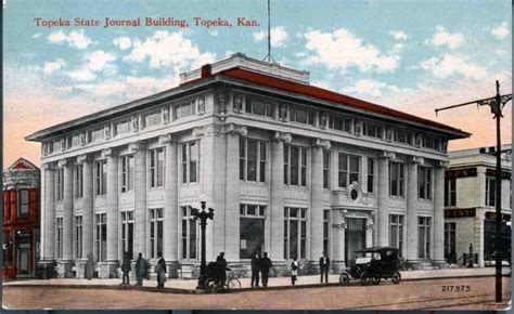 Topeka State Journal Building Topeka Kansas Kansas Memory Kansas Historical Society