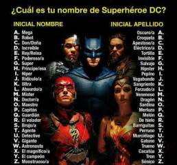 Cuál Es Tu Nombre De Superheroe De Dc