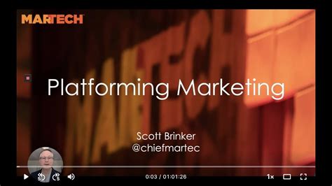 Martech East 2019 Keynote Platforming Marketing Youtube