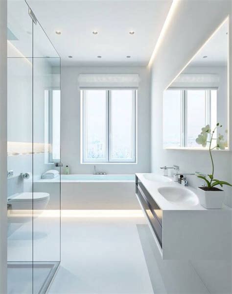 All White Bathrooms Ideas
