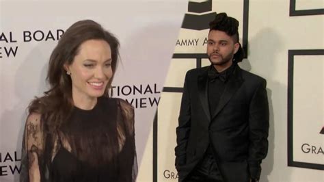 Angelina Jolie Wieder Ein Romantisches Dinner Date Mit The Weeknd