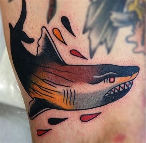 90 Shark Tattoo Designs For Men Underwater Food Chain