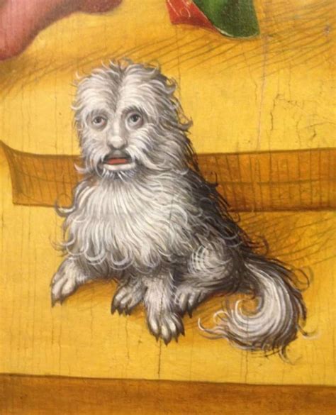 Renaissance Painting Of A Dog Roddlyterrifying