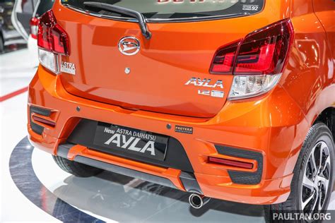 IIMS 2017 Daihatsu Ayla And Toyota Agya LCGC Twins Daihatsu Ayla 12R