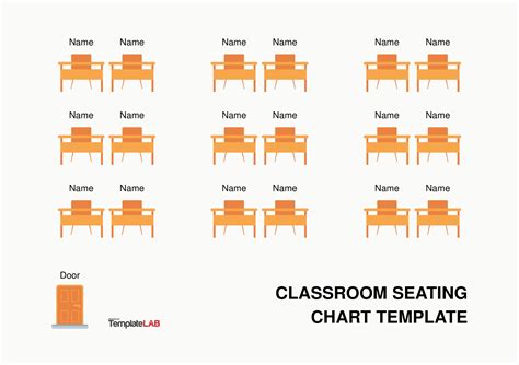 Seating Chart Template For Classroom