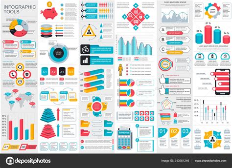 Infographic Elements Data Visualization Vector Design Template Can Used