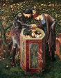 identification - Who is the model in this Edward Burne-Jones painting ...