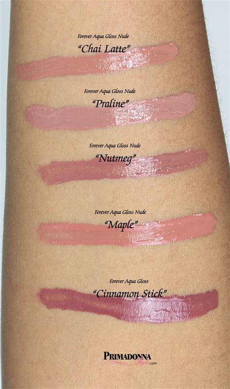 Primadonna Style Quick Pick Bh Cosmetics Forever Nude Aqua Gloss