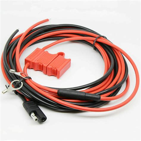 Qty 2 2 Way Radio Dc Power Car Cable Mobile Hkn4137a Motorola Gm 300