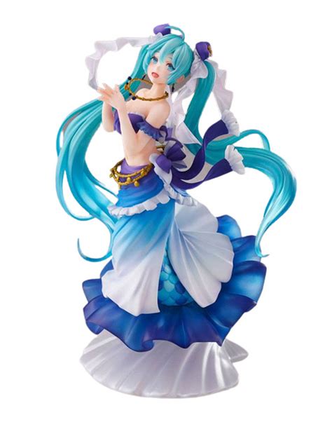 Vocaloid Pvc Princess Amp Statue Hatsune Miku Mermaid Ver 18 Cm