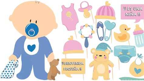 dibujos para baby shower que puedes usar en la bienvenida de tu bebé