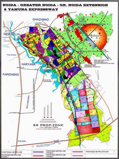 Layout Plan Of Noida Sector 105 Hd Map