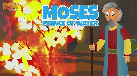 Moses And The Burning Bush Bible Stories For Kids Youtube
