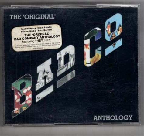 The Original Bad Co Anthology Bad Company Ebay
