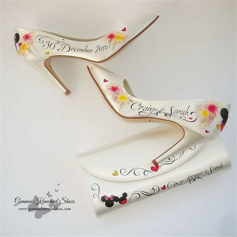 The Customised Bridal Shoes Are A Simple Design But Simple Speaks