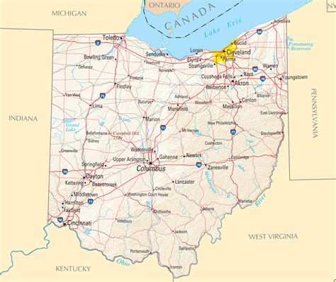 Xmd Ohio Map