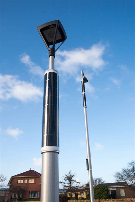 Grid Connected Solar Street Lighting Project Soluxio Solar Poles