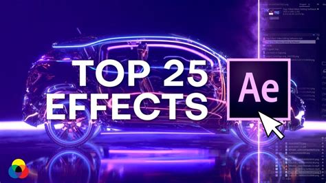 Top 25 Best Effects In After Effects Youtube