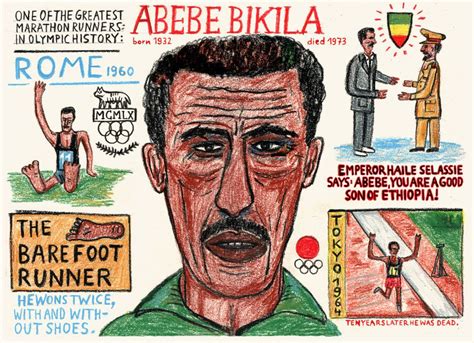 Abebe Bikila አበበ ቢቂላ August 7 1932 October 25 1973 Was A Double