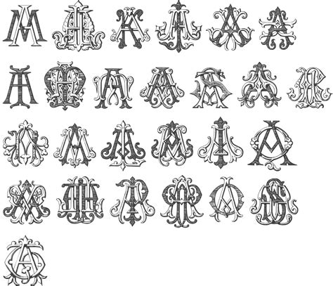 MyFonts: Monogram typefaces | Monogram stencil, Monogram design, Monogram