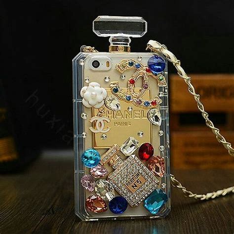4319 Classic Chanel Perfume Bottle Swarovski Case For Iphone 7 Plus