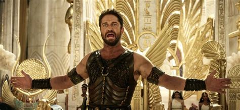 Gods Of Egypt Super Bowl Spot Bow Down To Gerard Butler Gods Of Egypt Movie Egypt Movie