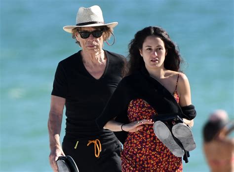 Mick Jagger Faz Aparição Raríssima Com A Namorada Melanie Hamrick Em
