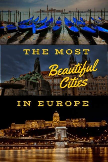 17 Of The Most Beautiful Cities In Europe The Planet D