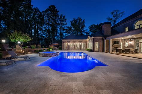 A Traditional Classic In Charlotte Nc Executive Swimming Pools Inc