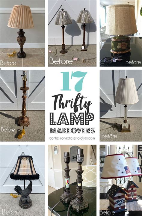 17 Thrifty Lamp Makeovers Confessions Of A Serial Do It Yourselfer