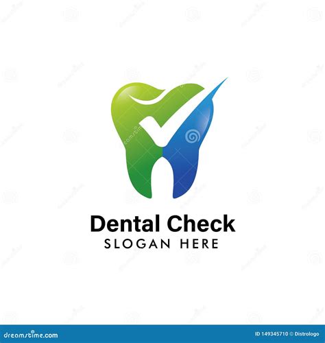 Dental Logo Template Dental Care Icon Symbol Design Stock Vector