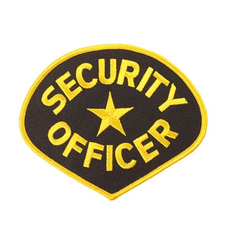 Heros Pride Security Officer Emblem