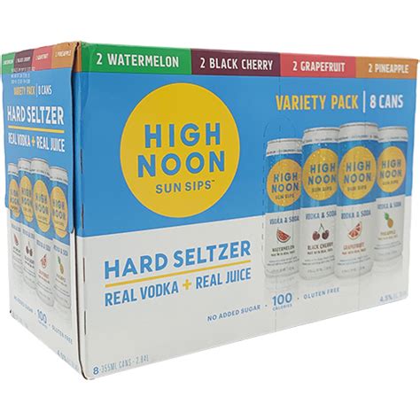 High Noon Sun Sips Hard Seltzer Variety Pack Georgia World Of Beverage