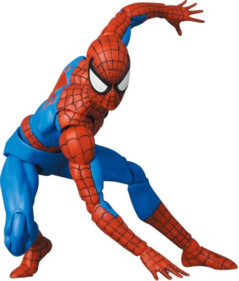 Marvel Mafex No 185 Spider Man Classic Costume Figure
