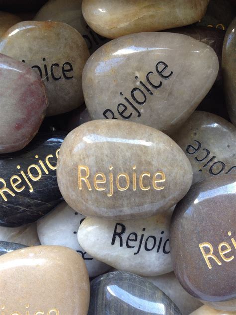 Engraved Stones River Rocks With Inspirational Words Ts Etsy