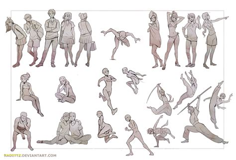 Drawing Pose Reference Rustic Gesture Drawing Practice By Radittz On