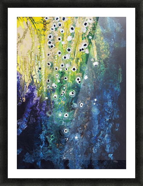 Abstract Watercolor Painting Hawaii United States Of