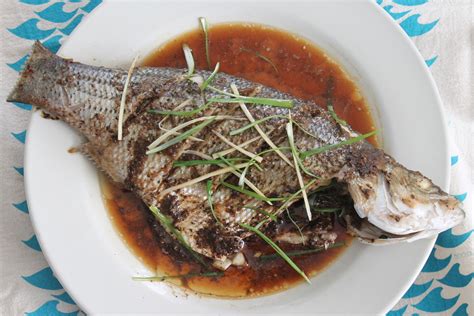 Steamed Whole Fish With Black Bean Sauce Edible Rhody