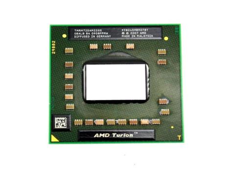 Процесор за лаптоп Amd Turion 64 X2 Rm 72 2100 Mhz