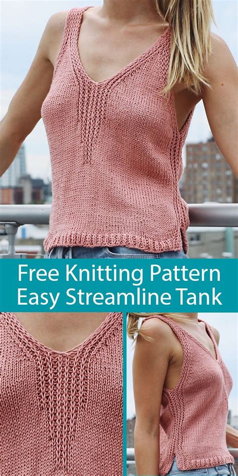 knitted tank top free pattern web knit cool breezy tanks for the warm spring and summer months