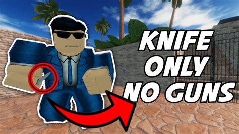 If you're feeling lucky and can't possibly wait to track this knife down. CRUSHING THE KNIFE ONLY CHALLENGE IN ARSENAL! (Roblox ...