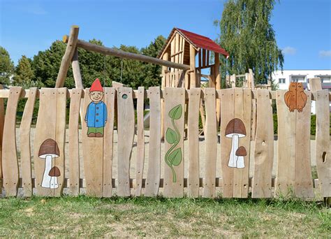 Zaun Für Kindergarten Geeignet Ziegler Spielplätze