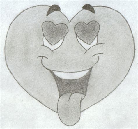 Smiley Face Heart Love By Numennes On Deviantart