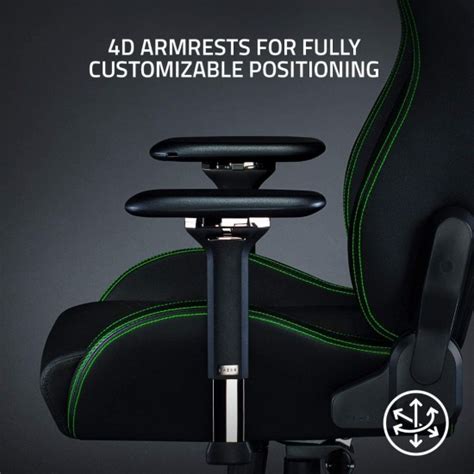 Razer Iskur Gaming Chair Ergonomic Lumbar Support System Multi