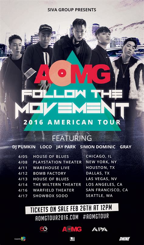 Jay Park And Aomg To Bring Follow The Movement Tour To Us Hello Asia