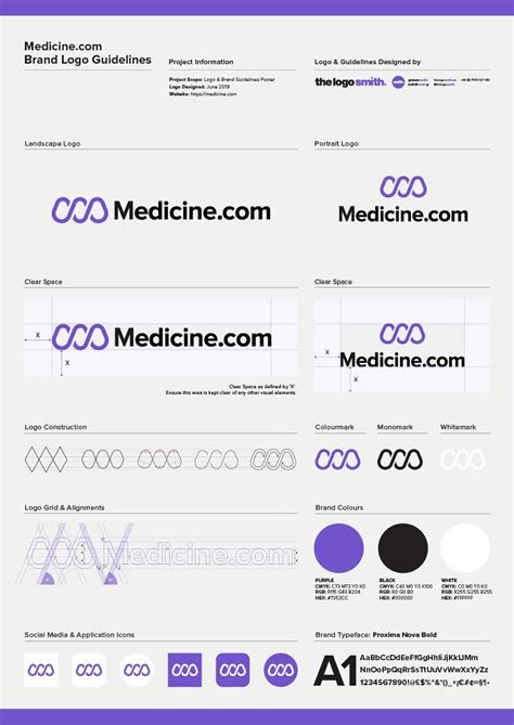Logo Usage Guidelines A3 Poster Free Template For Download Logo