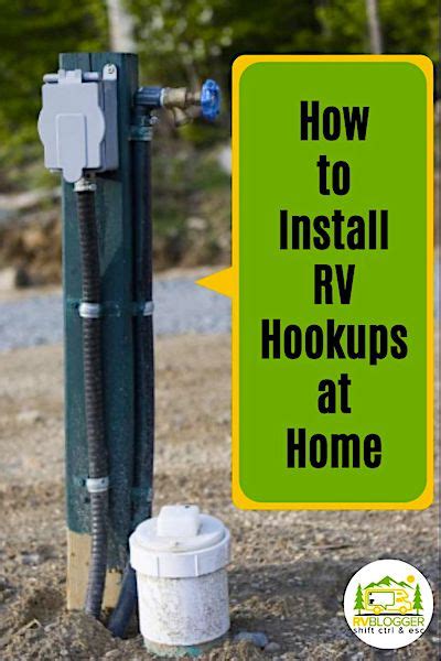 How To Install Rv Hookups At Home Rvblogger