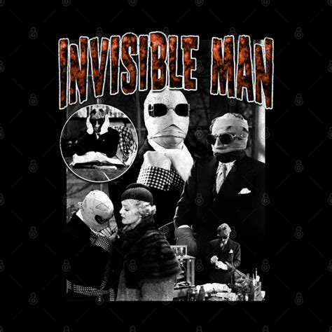 Vintage Invisible Man Universal Monsters Mask Teepublic