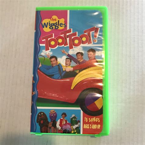 The Wiggles Toot Toot 2000 Vhs 18 Songs Grelly Usa