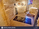 El Rey George VI Memorial Chapel en el Castillo de Windsor, donde él y ...